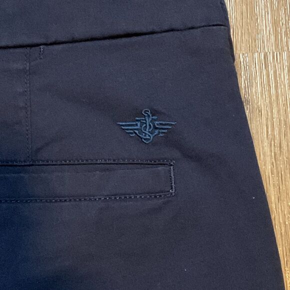 Dockers Supreme Flex Ultimate Short Mens Shorts Chinos Navy Size 42 EUC - Picture 7 of 9